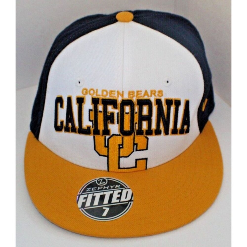 California Golden Bears Zepher Fitted Cap Size 7